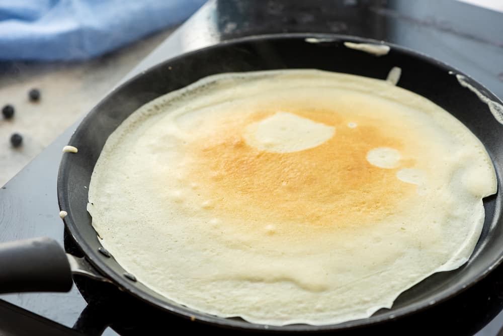 cooked crepe