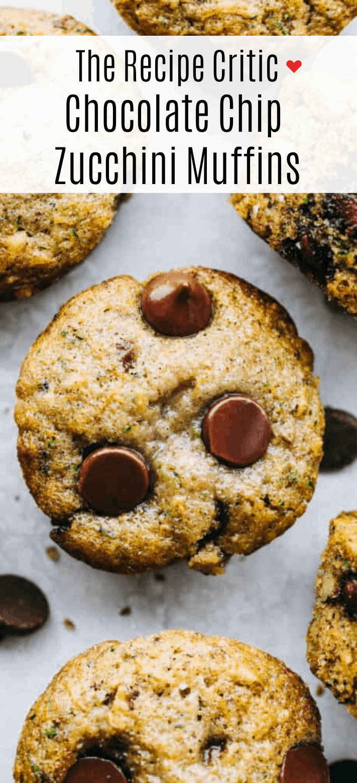 Chocolate Chip Zucchini Muffins The Recipe Critic