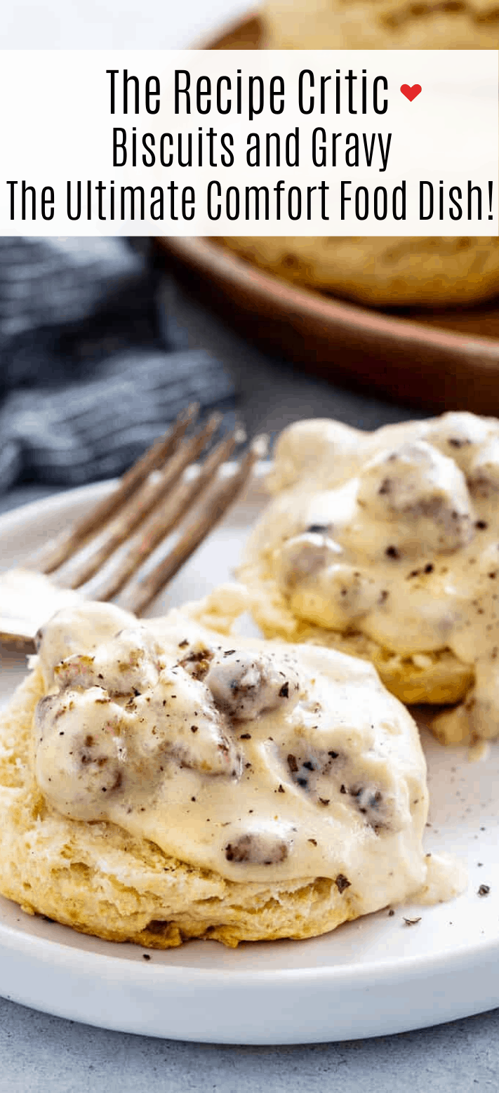 Homemade Biscuits and Gravy Recipe