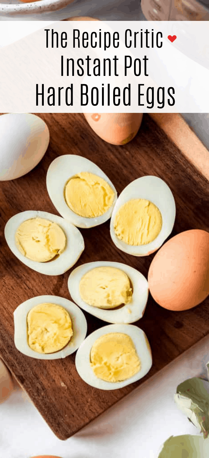 How to Make Instant Pot Hard Boiled Eggs