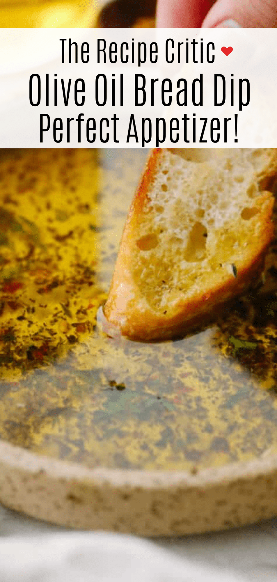 Olive Oil Bread Dip Recipe
