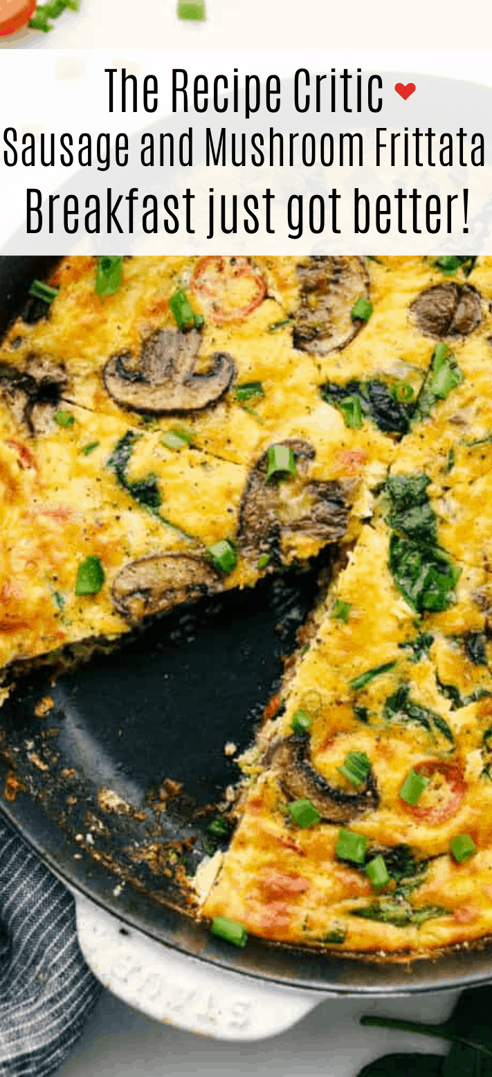 Sausage and Egg Frittata Recipe for Breakfast