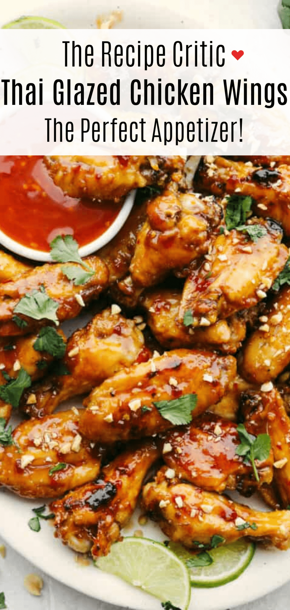 Thai Glazed Chicken Wings The Recipe Critic