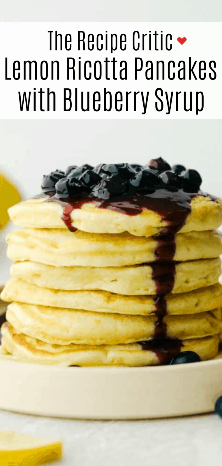 The Best Lemon Ricotta Pancakes Recipe