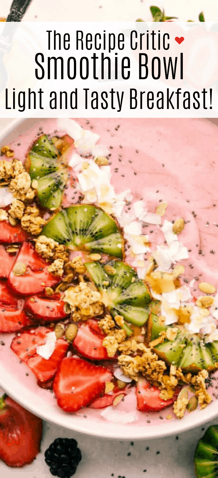 The Best Smoothie Bowl Recipe