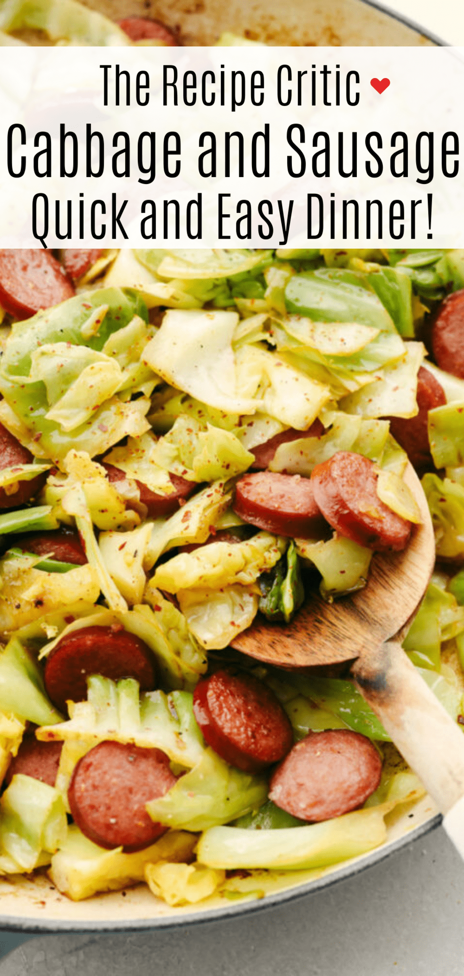 Sauteed Sausage and Cabbage Recipe